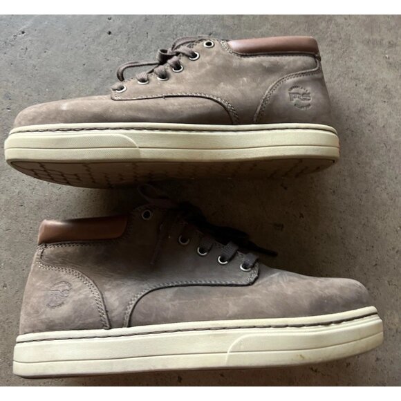 Vintage Timberland PRO428 A6701 Boots Men\'s Brown Leather Lace Steel Toe Sz 7 M main image 11